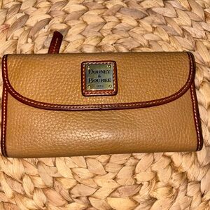 Dooney & Bourke Brown Leather Wallet